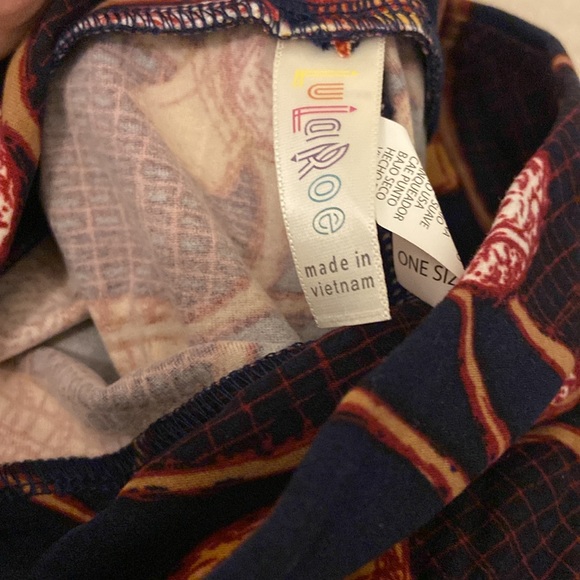 NEW HTF Bundle of Lularoe OS Leggings - Picture 4 of 7